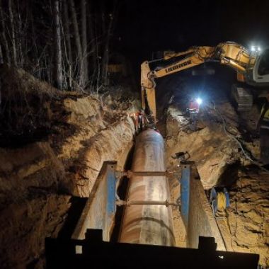 Realizacja przejścia rura stalowa w Gliwicach - zdjęcie 4