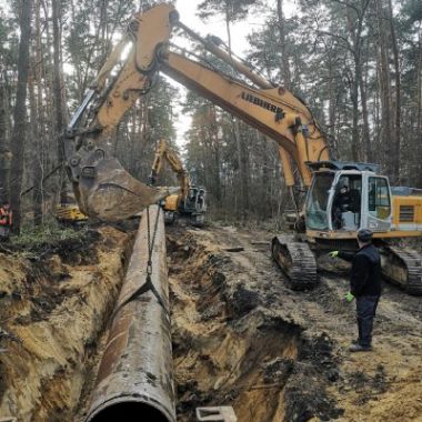Realizacja przejścia rura stalowa w Gliwicach - zdjęcie 3